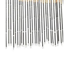 Durų užuolaida nuo vabzdžių, 90x200cm, bambukas
