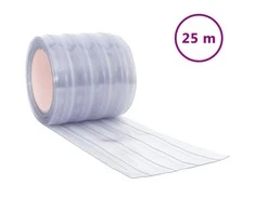 Durų užuolaida, skaidri, 200mmx1,6mm, 25m, PVC
