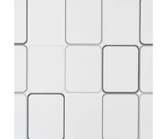 Dušo roletas, 120x240 cm, kvadratų raštas
