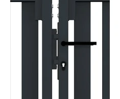 Dvigubi vartai, antracito spalvos, 306x175cm, plienas