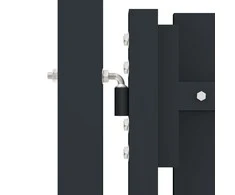 Dvigubi vartai, antracito spalvos, 306x175cm, plienas