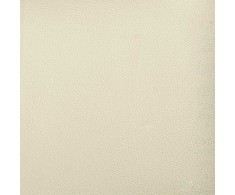 Dvivietė sofa, kreminės spalvos, 140cm, dirbtinė oda