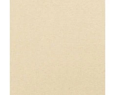 Dvivietė sofa-lova, kreminės spalvos, audinys