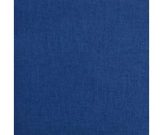 Dvivietė sofa-lova su dvejomis pagalvėmis, mėlyna, audinys