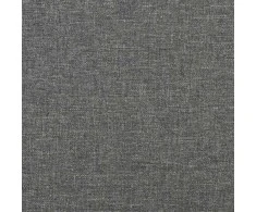Dvivietė sofa-lova su dvejomis pagalvėmis, pilka, audinys