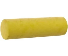 Dvivietė sofa su pagalvėlėmis, geltonos spalvos, 120cm, aksomas