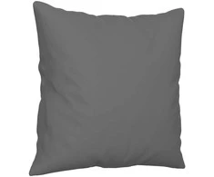 Dvivietė sofa su pagalvėmis, pilka, 120cm, mikropluošto audinys