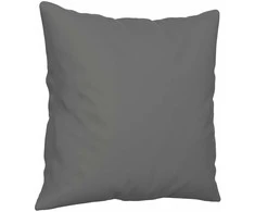 Dvivietė sofa su pagalvėmis, pilka, 140cm, mikropluošto audinys