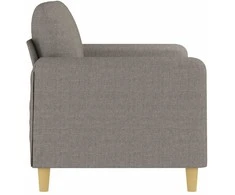 Dvivietė sofa, taupe spalvos, 120cm, audinys