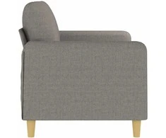 Dvivietė sofa, taupe spalvos, 140cm, audinys