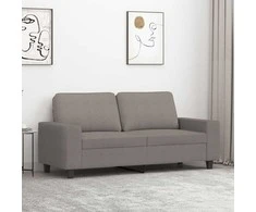 Dvivietė sofa, taupe spalvos, 140cm, audinys