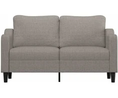 Dvivietė sofa, taupe spalvos, 140cm, audinys