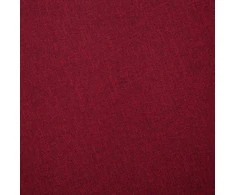 Dvivietė sofa, vyno raudonos spalvos, audinys
