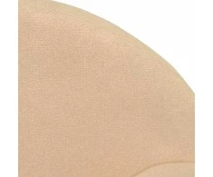 Dvivietė vaikiška sofa, kreminės spalvos, minkštas pliušas
