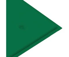 Dvivietis sodo suoliukas su pagalvėle, 120cm, eukalipto masyvas