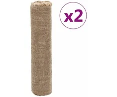 Džiuto ritiniai, 2vnt., 0,5x50m, 100% džiutas, 200g/m²