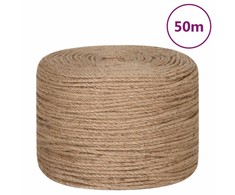Džiuto virvė, 50m ilgio, 8mm storio