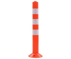 Eismo reguliavimo stulpeliai, 2vnt., plastikas, 75cm