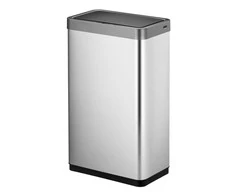 EKO Šiukšliadėžė su jutikliu Mirage X, matinės sidabrinės spalvos, 80l