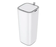 EKO Smart Šiukšliadėžė su jutikliu Morandi, baltos spalvos, 30l