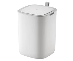 EKO Smart Šiukšliadėžė su jutikliu Morandi, baltos spalvos, 12l