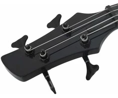 Elektrinė bosinė gitara pradedantiesiems, juoda, 4/4 46"