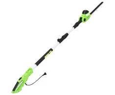 Elektrinės teleskopinės stiebinės gyvatvorių žirklės, 41cm