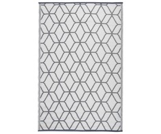 Esschert Design Lauko kilimas, pilkas ir baltas, 180x121cm, OC25