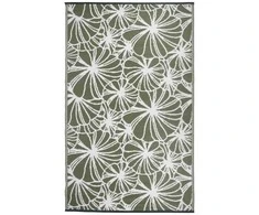 Esschert Design Lauko sodo kilimas, 241x152cm, su gėlėmis, OC21