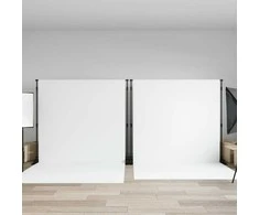 Fono laikikliai, 2vnt., juodos spalvos, 305x243cm, plienas