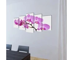 Nuotraukų rėmelis Fotopaveikslas "Orchidėjos" ant Drobės 200 x 100 cm