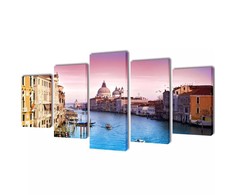 Nuotraukų rėmelis Fotopaveikslas "Venecija" ant Drobės 200 x 100 cm
