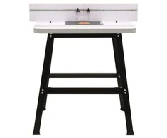Frezavimo stalas, 81x61x88cm, plienas ir MDF