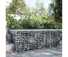 Gabiono krepšys su dangčiu, 100x100x50cm, galvanizuota geležis