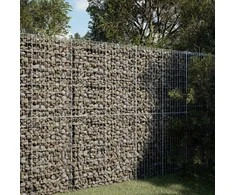 Gabiono krepšys su dangčiu, 100x50x200cm, galvanizuota geležis