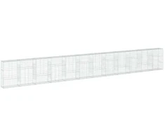 Gabiono krepšys su dangčiu, 1200x50x150cm, galvanizuota geležis