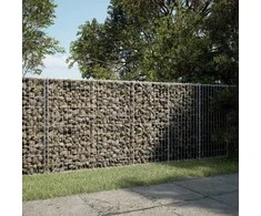 Gabiono krepšys su dangčiu, 200x100x100cm, galvanizuota geležis
