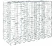 Gabiono krepšys su dangčiu, 250x100x200cm, galvanizuota geležis