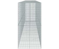 Gabiono krepšys su dangčiu, 700x100x200cm, galvanizuota geležis
