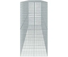Gabiono krepšys su dangčiu, 750x100x200cm, galvanizuota geležis