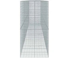 Gabiono krepšys su dangčiu, 850x100x200cm, galvanizuota geležis
