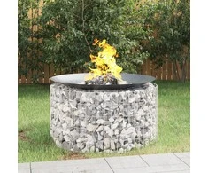 Gabiono laužavietė, 100cm skersmens, galvanizuota geležis