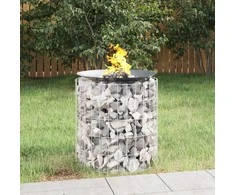 Gabiono laužavietė, 50cm skersmens, galvanizuota geležis