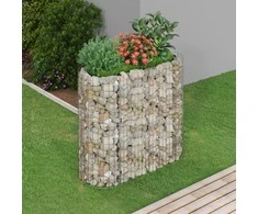 Gabiono lovelis, 120x50x100cm, galvanizuota geležis, aukštas