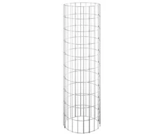 Gabiono stulpas, 30x100cm, galvanizuotas plienas, apskritas