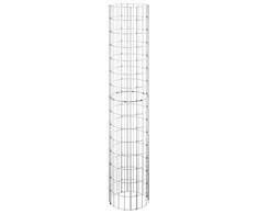 Gabiono stulpas, 30x150cm, galvanizuotas plienas, apskritas