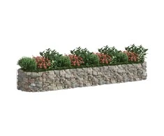 Gabiono lovelis, 400x100x50cm, galvanizuota geležis, aukštas