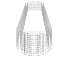 Gabiono lovelis, 500x100x50cm, galvanizuota geležis, aukštas