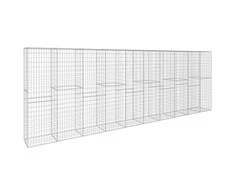 Gabiono siena su dang., 600x50x200cm, galvanizuotas plienas