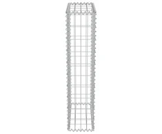 Gabiono siena su dang., galvanizuotas plienas, 50x20x100cm